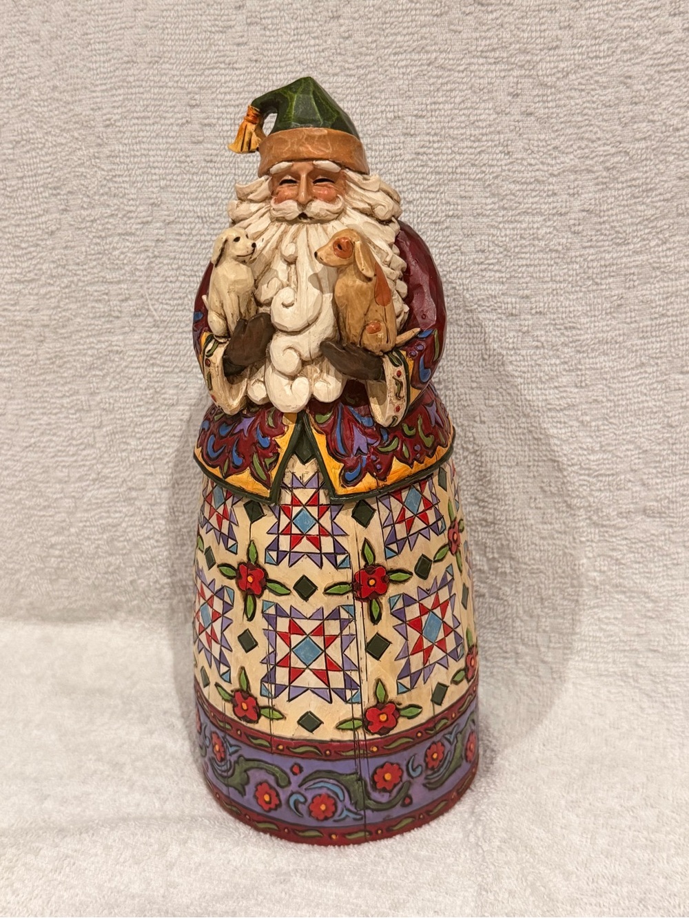 Jim Shore “Santa’s Best Friend” Figurine